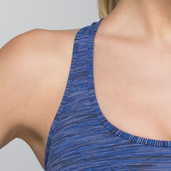 Lululemon Women's Cool Racerback Tank Top - Blue - Picture 2 of 6